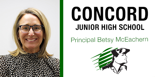 Meet the principal: Betsy McEachern graphic