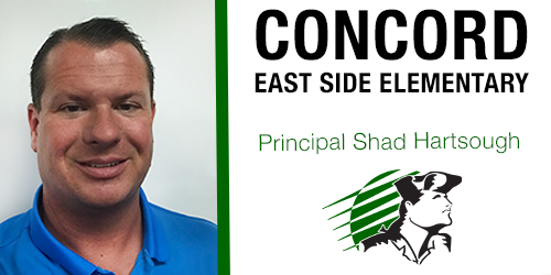 East Side principal Shad Hartsough