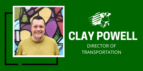 Director of transportation Clay Powell