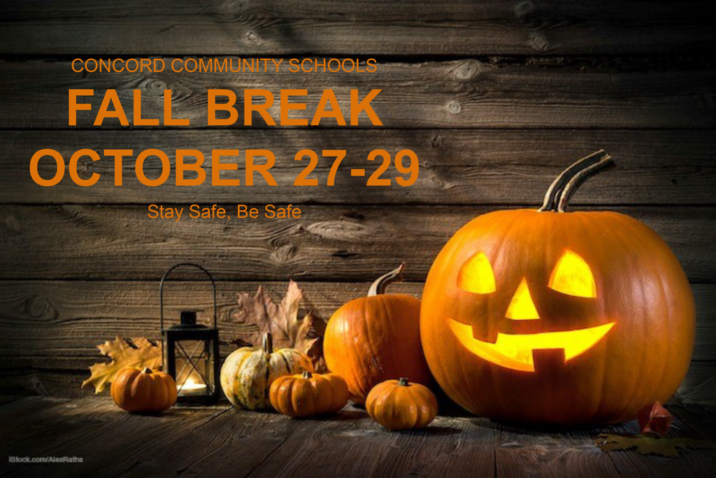 Fall break English graphic