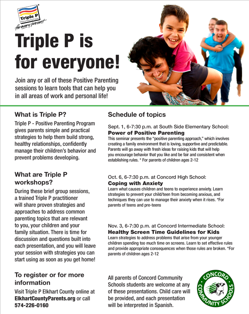 Triple p flyer