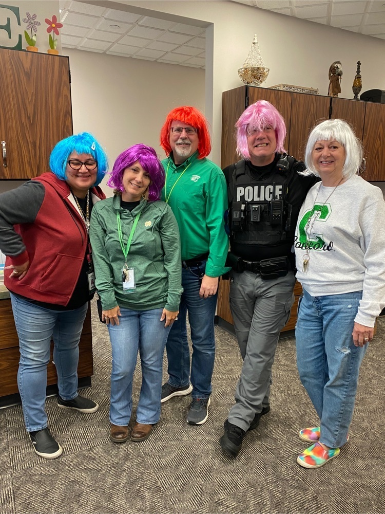 Wig day at CIS !