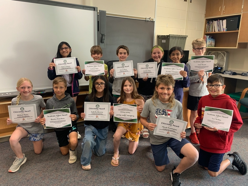 Today, 4th grade gathered to celebrate their recipients for the Academic Excellence Awards and Citizenship Awards. Please help us celebrate these amazing hard working kids!