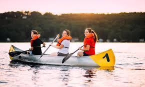 Canoeing at Camp Eberhart